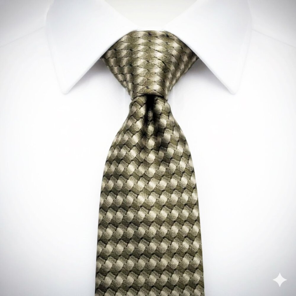 Kenneth Cole Reaction Silk Tie Geometric